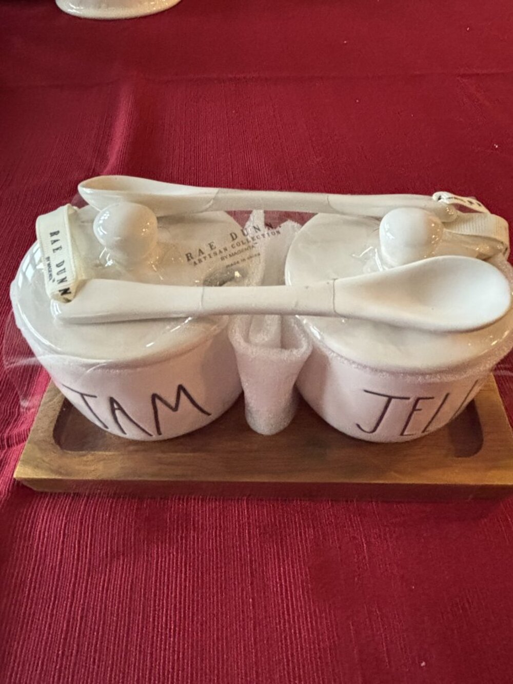 NIB Rae Dunn Jam & Jelly Set - Picture 2 of 3